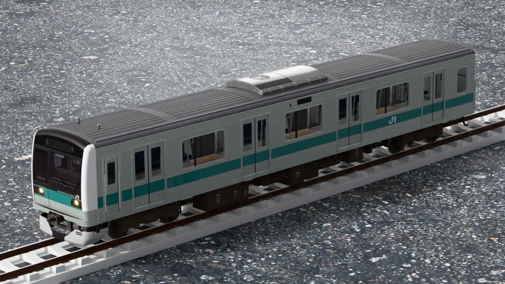 【3Dモデル】E233系2000番台