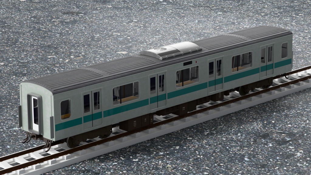 【3Dモデル】E233系2000番台