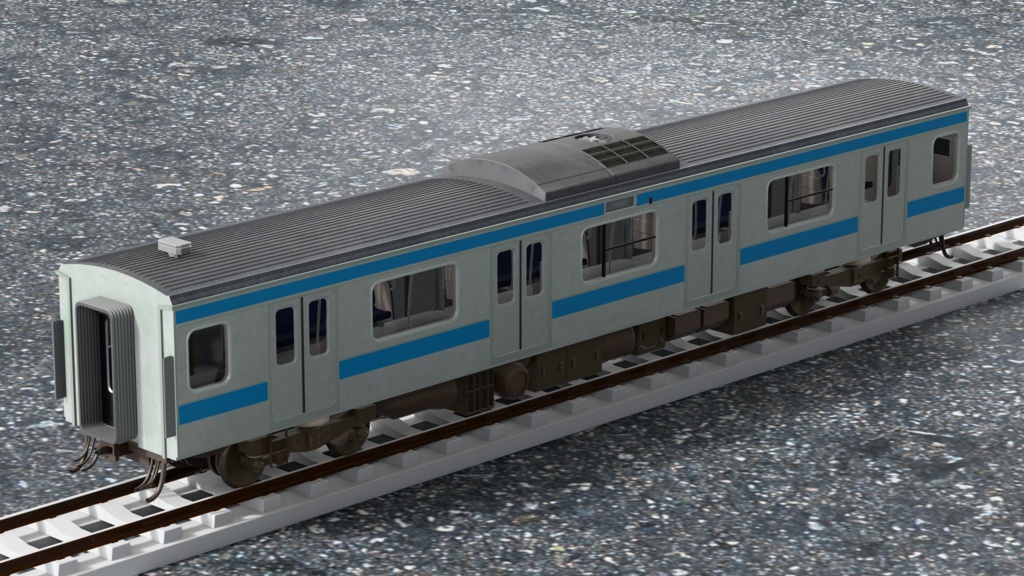 【3Dモデル】209系0番台