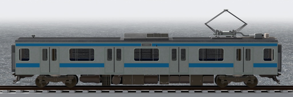 【3Dモデル】209系0番台