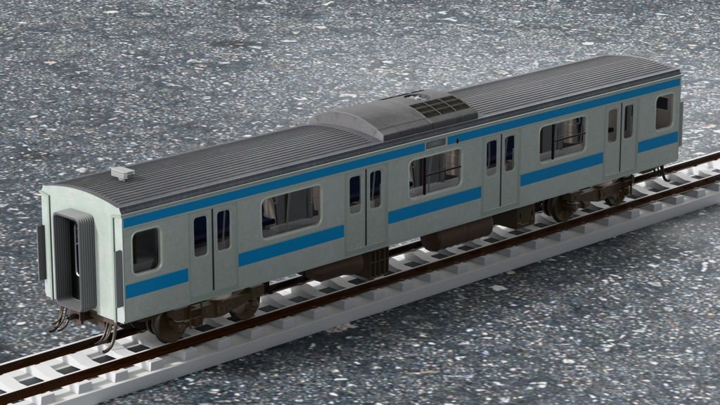 【3Dモデル】209系0番台