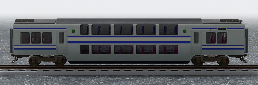 【3Dモデル】E217系