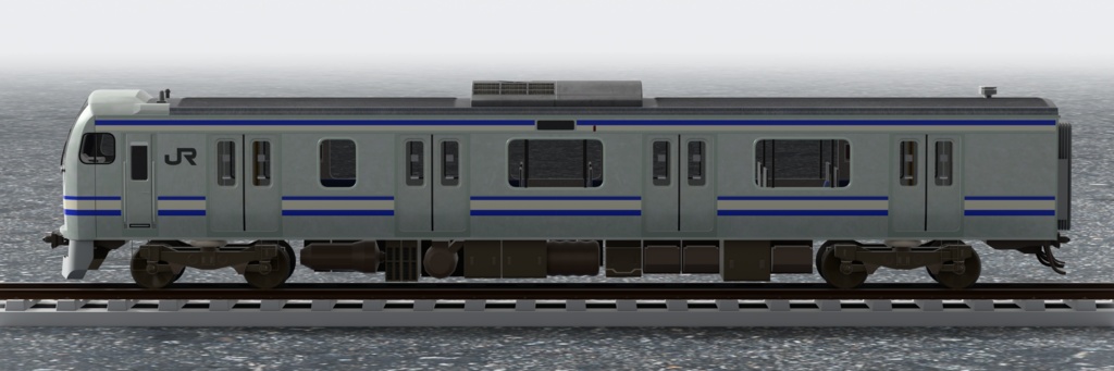 【3Dモデル】E217系