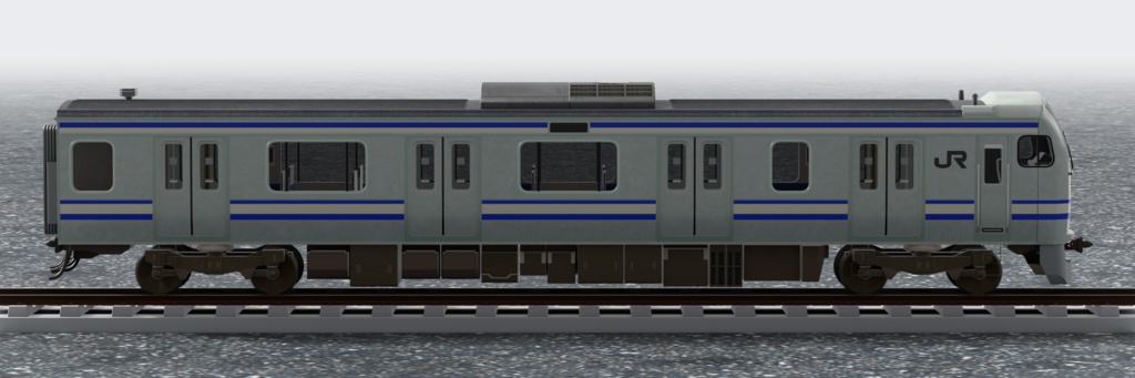 【3Dモデル】E217系