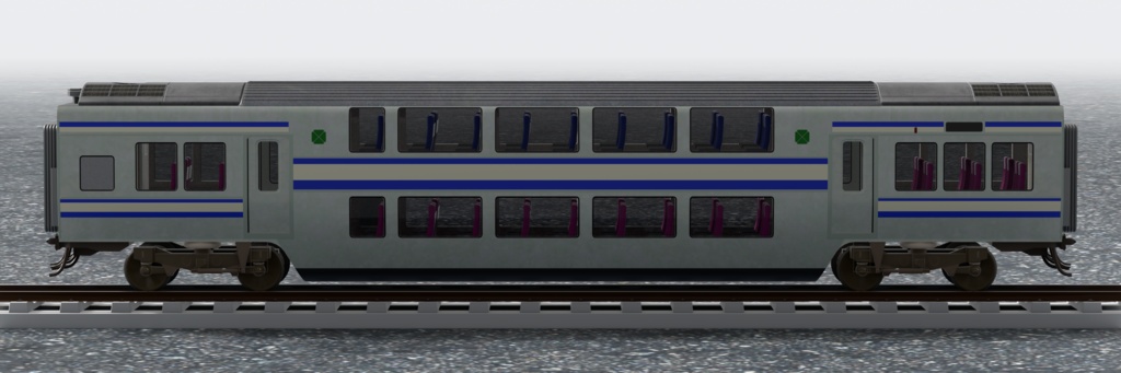 【3Dモデル】E217系