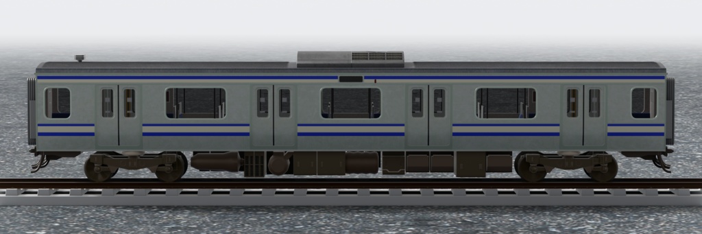 【3Dモデル】E217系