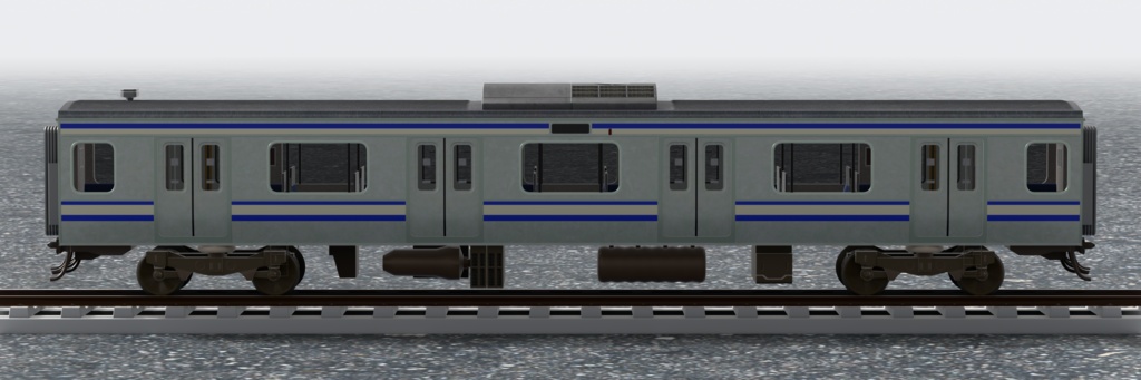 【3Dモデル】E217系