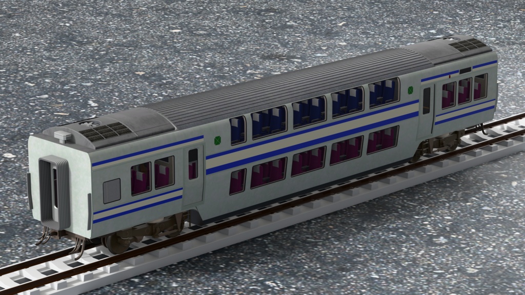 【3Dモデル】E217系