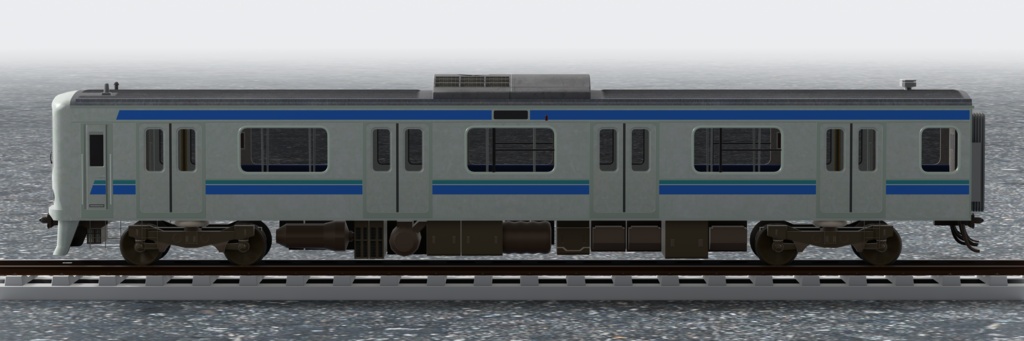 【3Dモデル】りんかい線 70-000系