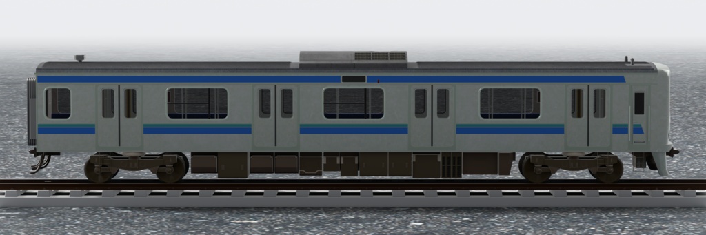 【3Dモデル】りんかい線 70-000系