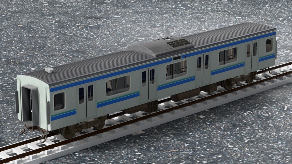 【3Dモデル】りんかい線 70-000系
