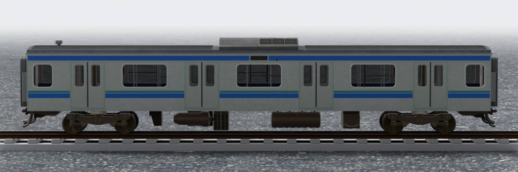 【3Dモデル】りんかい線 70-000系