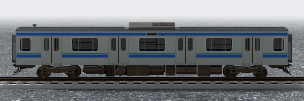 【3Dモデル】りんかい線 70-000系