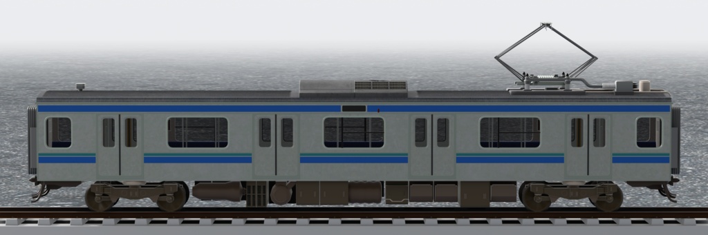 【3Dモデル】りんかい線 70-000系