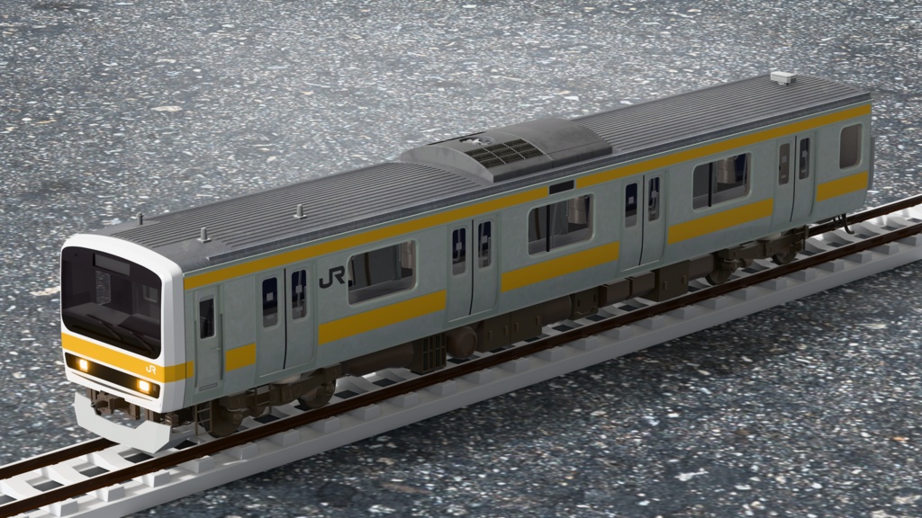 【3Dモデル】209系500番台