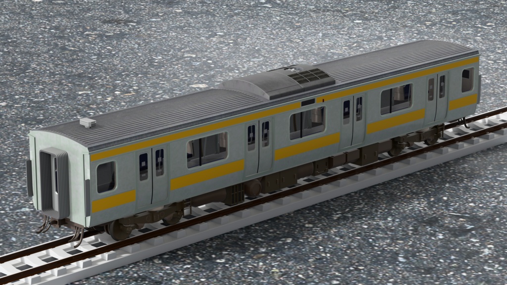 【3Dモデル】209系500番台