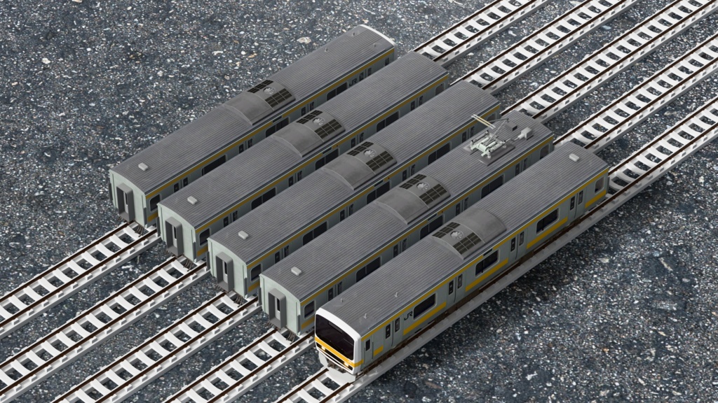 【3Dモデル】209系500番台
