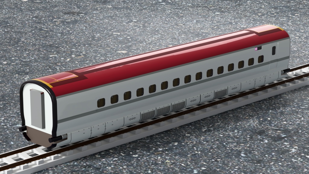 【3Dモデル】新幹線E6系