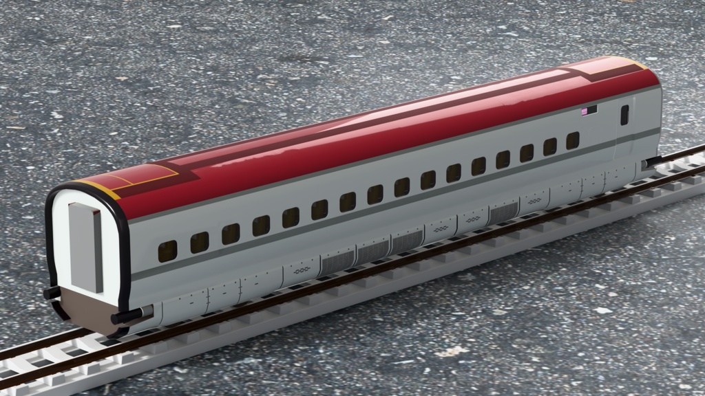 【3Dモデル】新幹線E6系