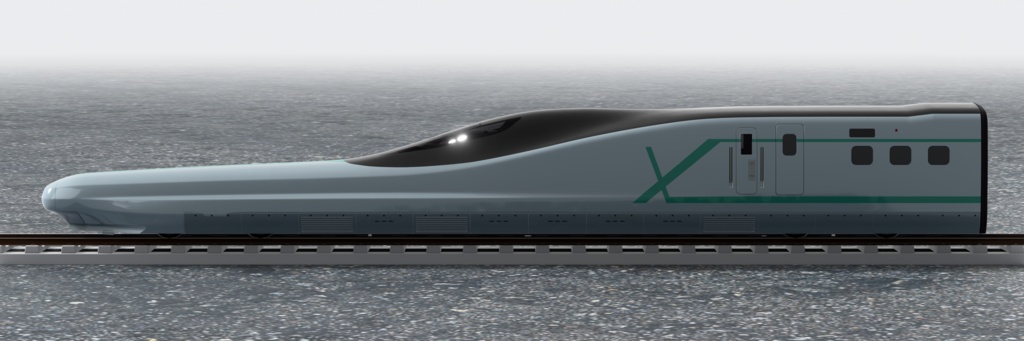 【3Dモデル】新幹線 ALFA-X