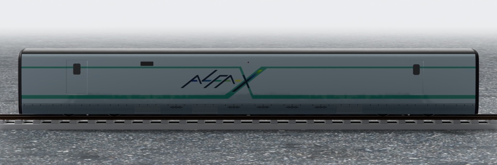 【3Dモデル】新幹線 ALFA-X