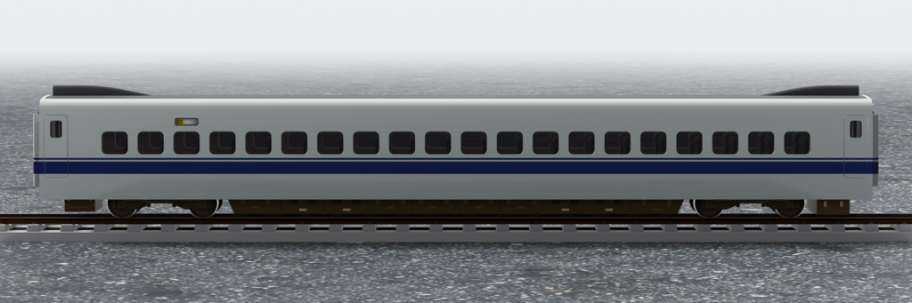 【3Dモデル】新幹線300系