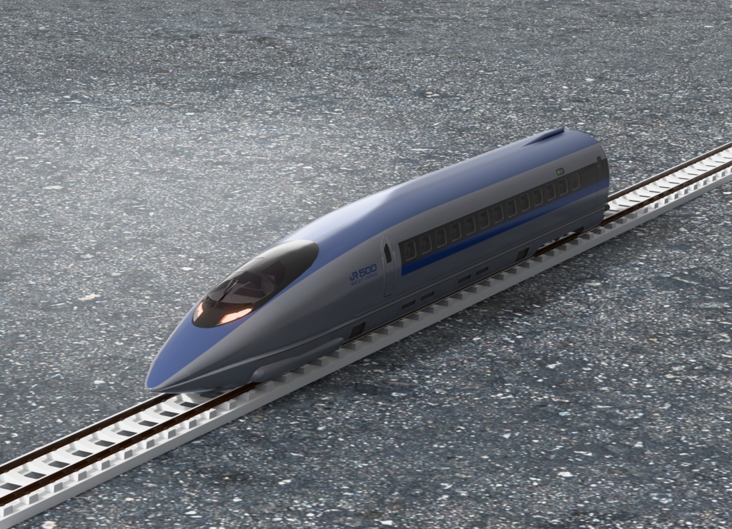 【3Dモデル】新幹線500系