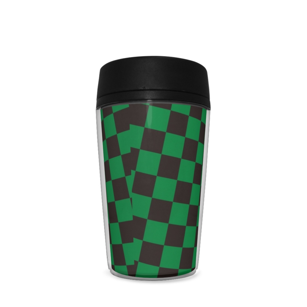 市松模様(グリーン&ブラック)