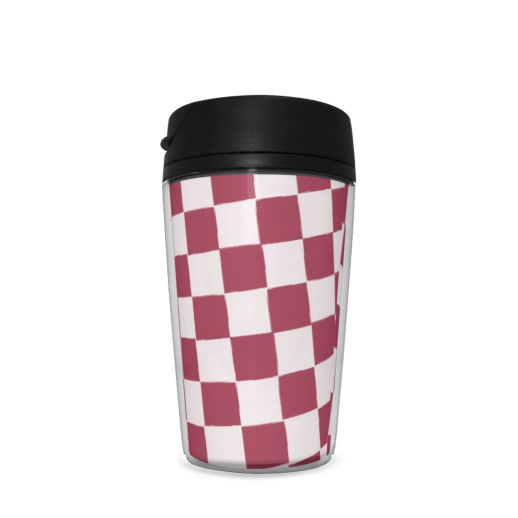 市松模様(レッド&ホワイト)