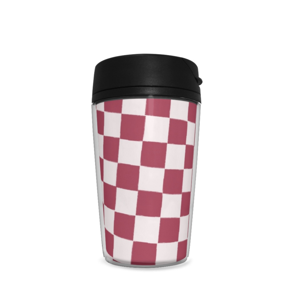 市松模様(レッド&ホワイト)