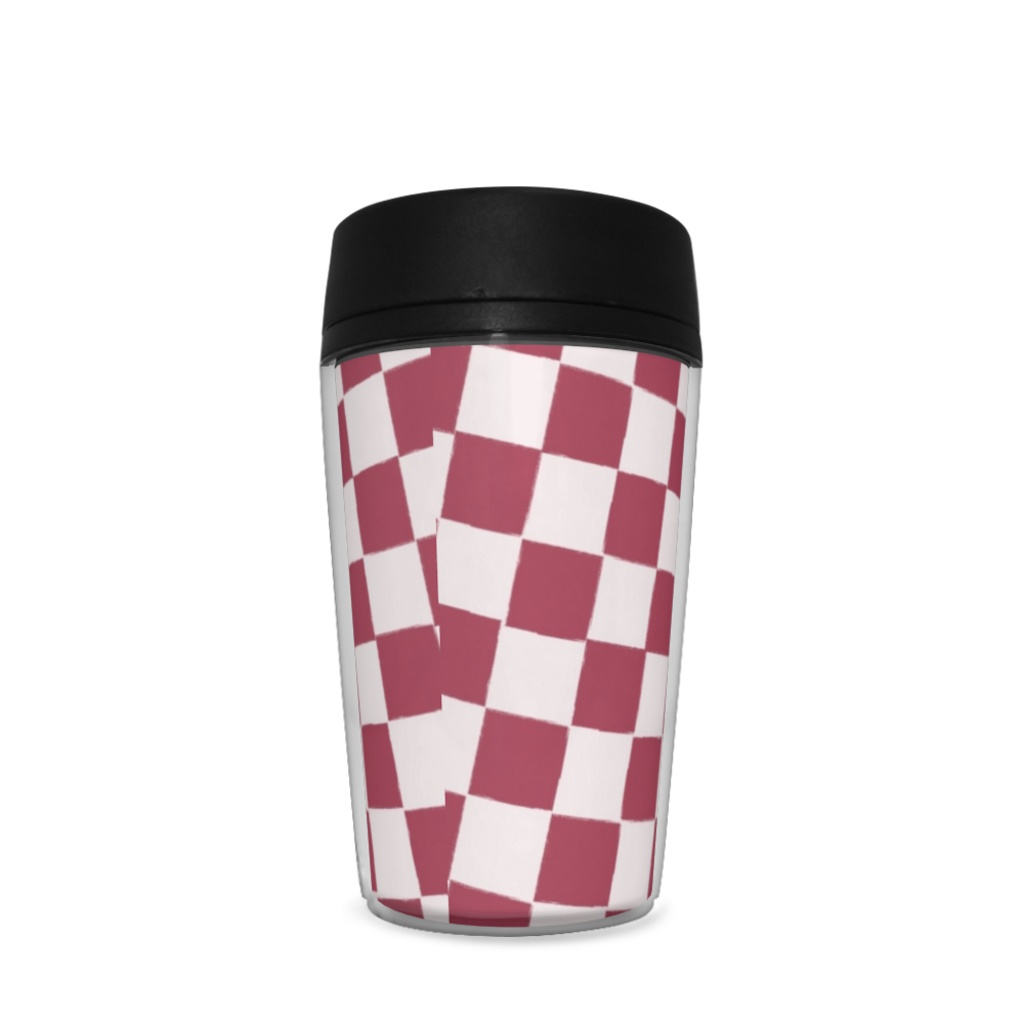 市松模様(レッド&ホワイト)