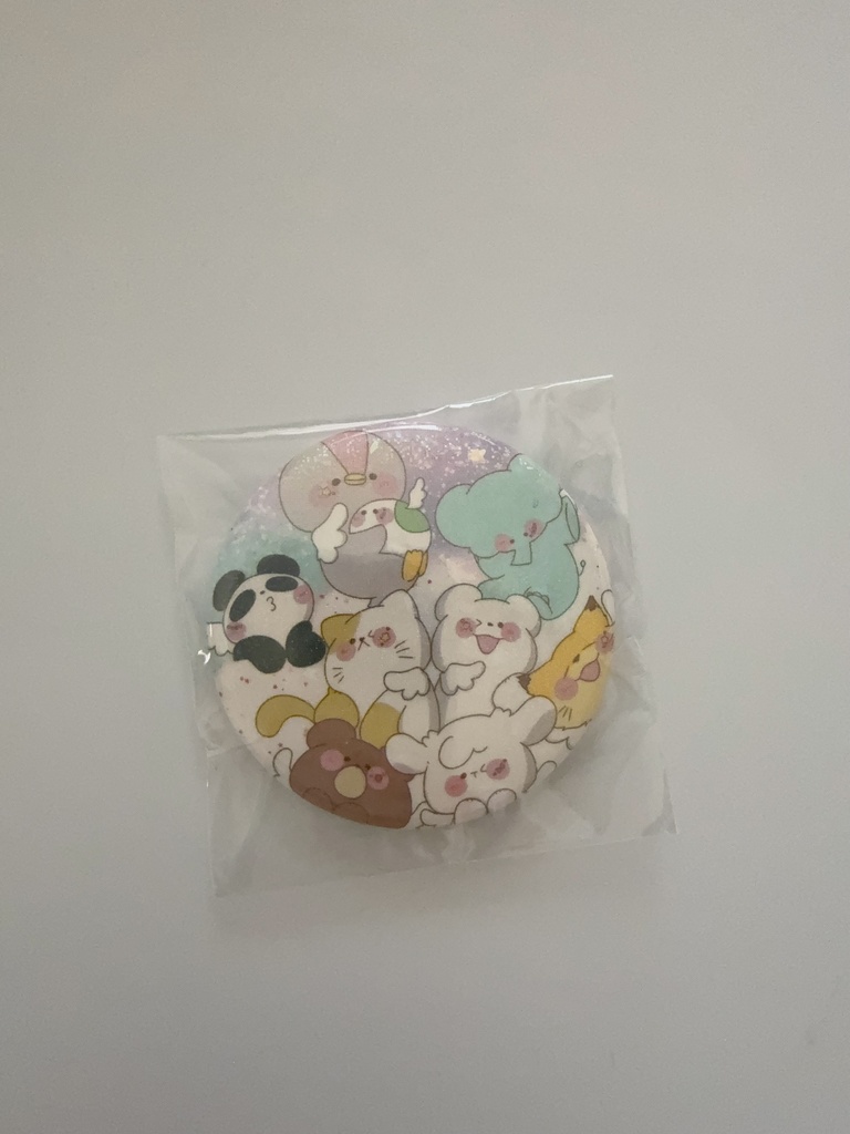 缶バッジホログラム