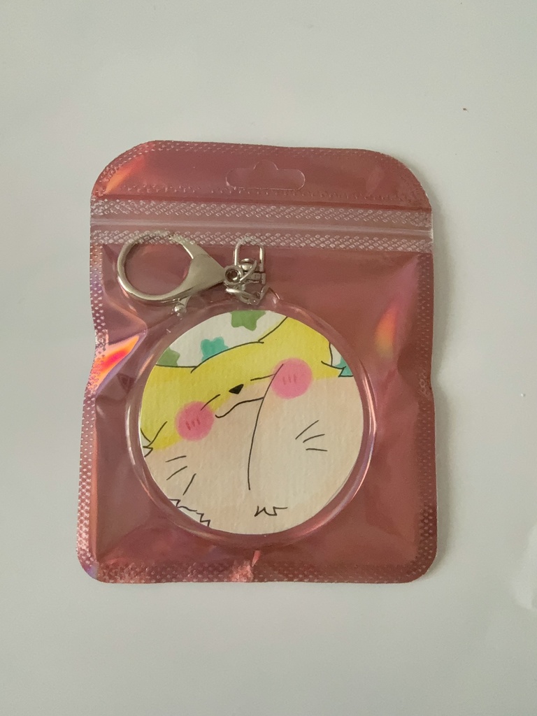 むちあに原画キーホルダー