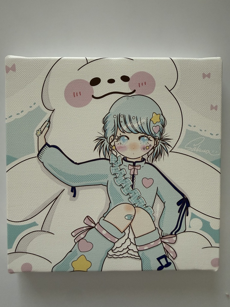 むちくま（白）キャンバスボード