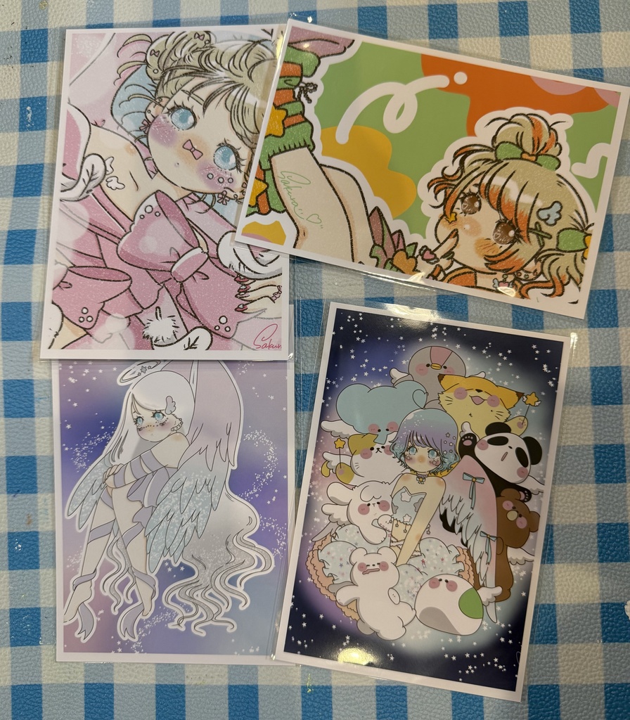 ポストカード４枚セット