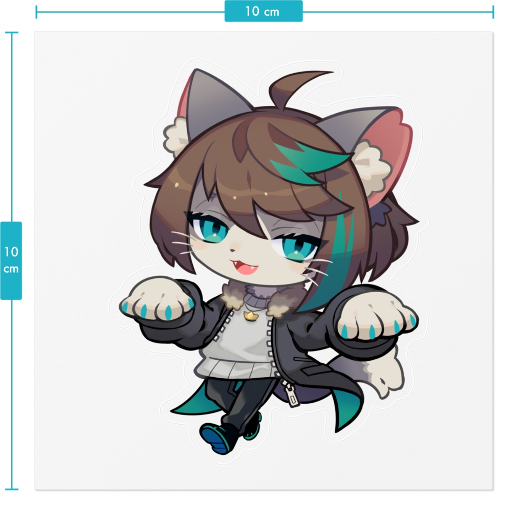 いっぱい貼ってね!(通常衣装)