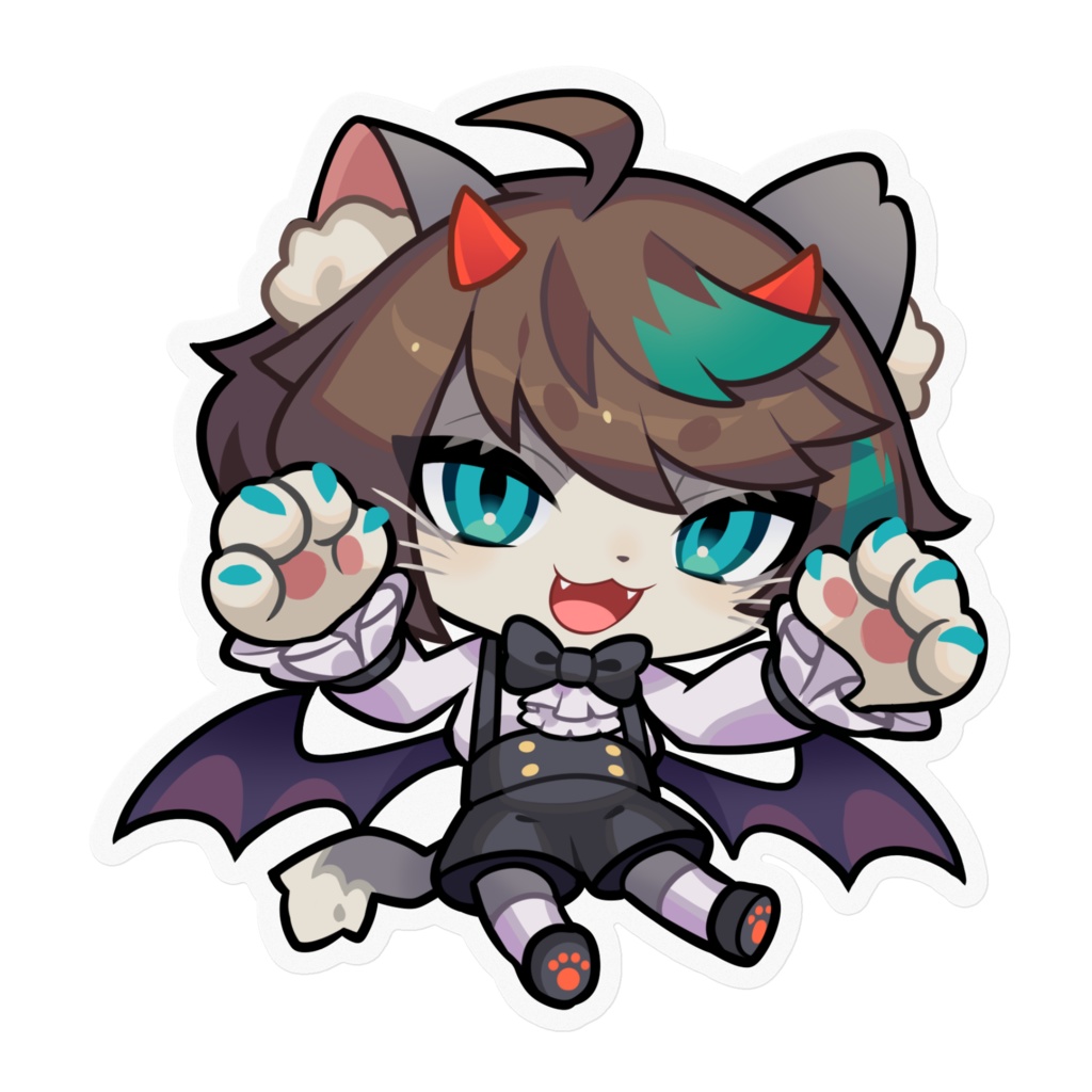 いっぱい貼ってね!(ハロウィン衣装)