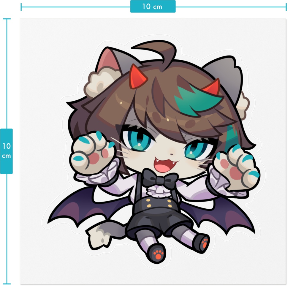 いっぱい貼ってね!(ハロウィン衣装)