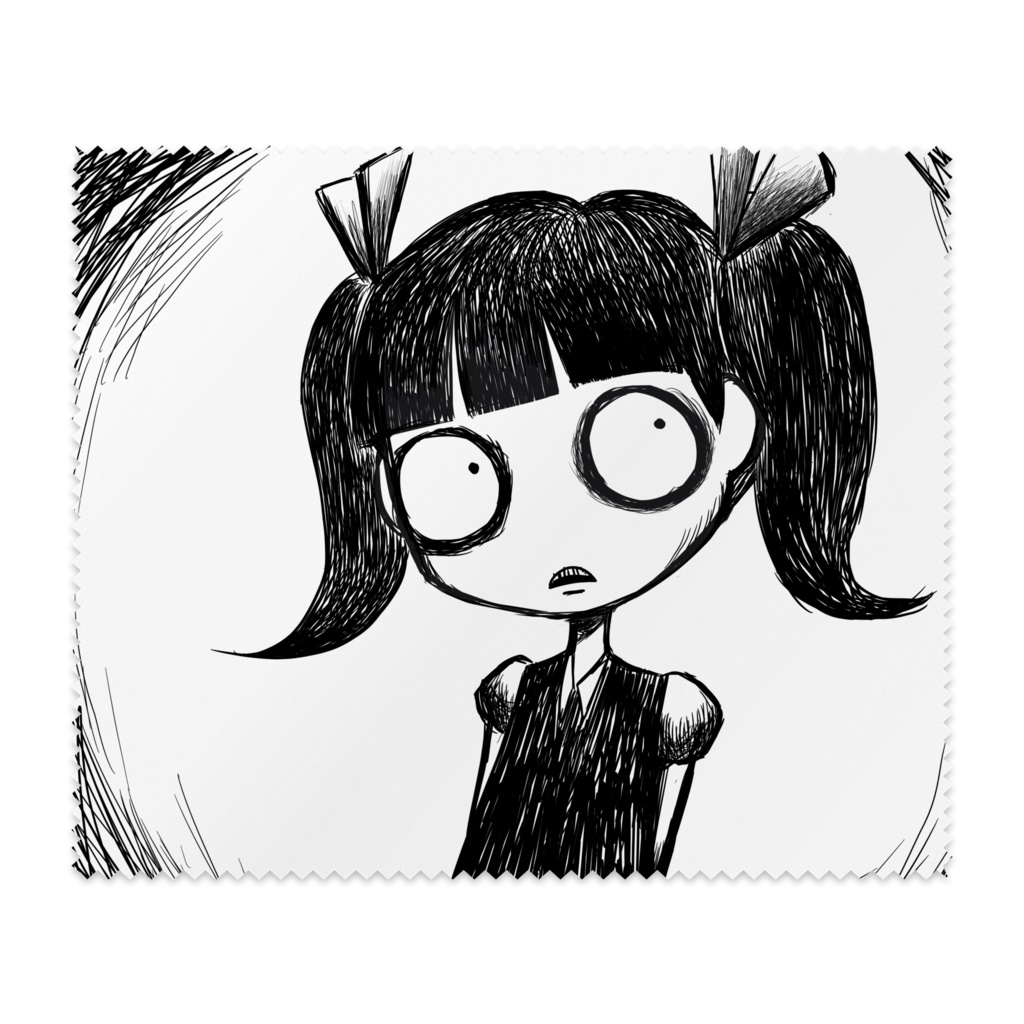 MONOKUROちゃん　メガネ拭き