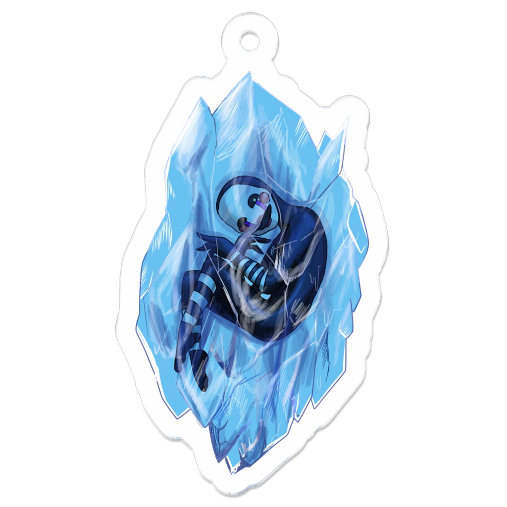 凍結パペット アクキー