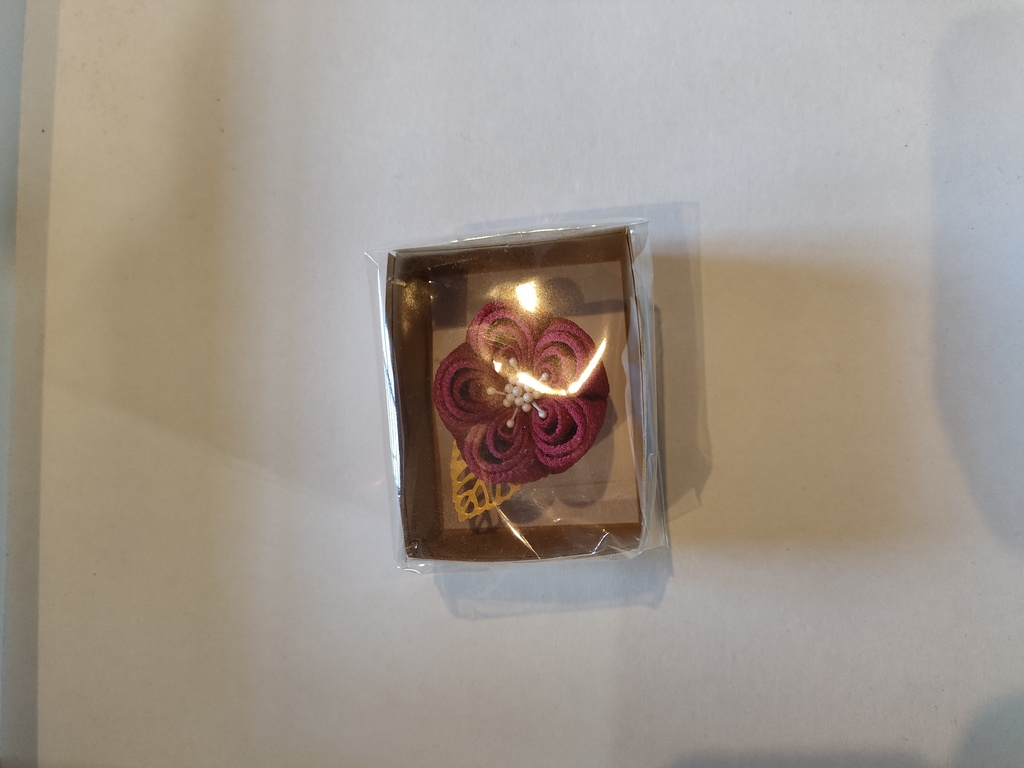 つまみ細工 お正月(梅)