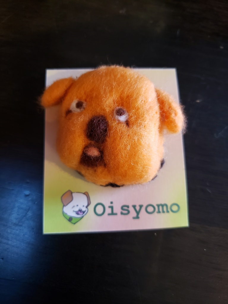 羊毛ブローチ/動物シリーズ