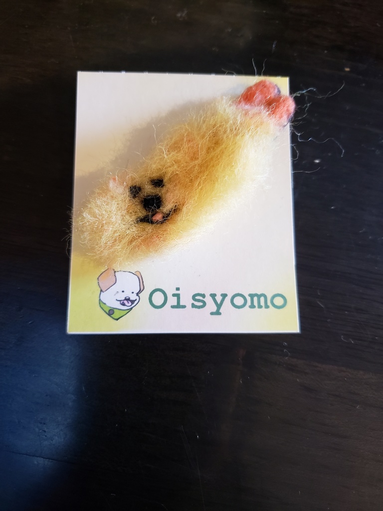 羊毛ブローチ/食べ物シリーズ