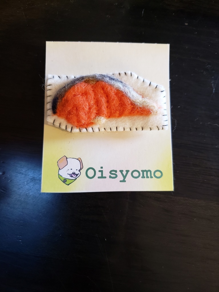 羊毛ブローチ/食べ物シリーズ