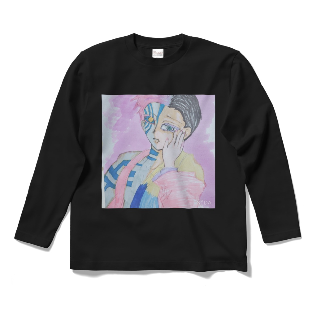 創作鬼滅の刃 猗窩座Tシャツ
