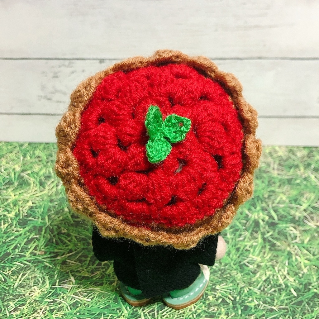 【お品書き】いちごタルトベレー帽