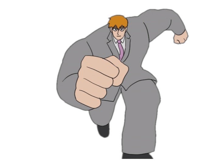 走る霊幻　動画素材