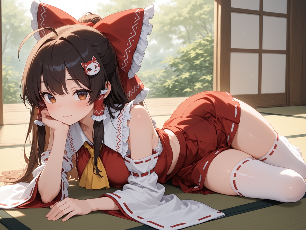 博麗霊夢にメロメロになってしまう