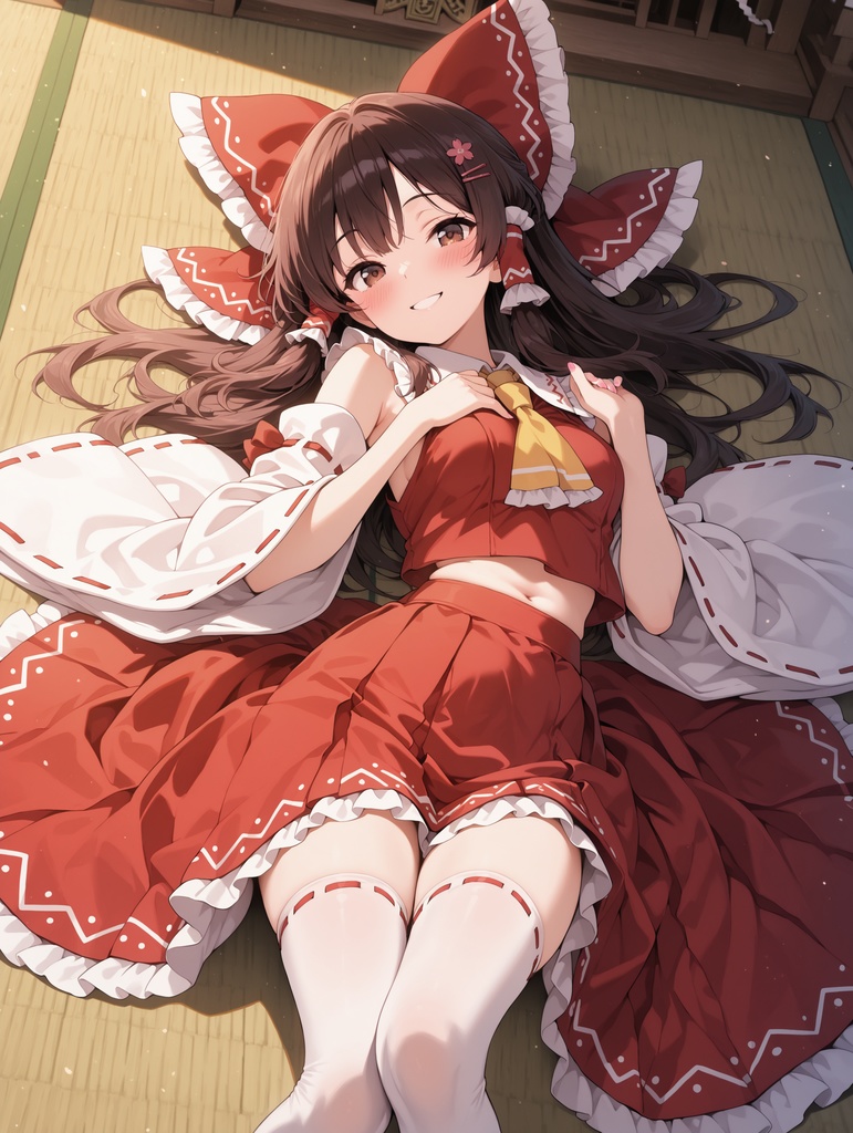 博麗霊夢にメロメロになってしまう