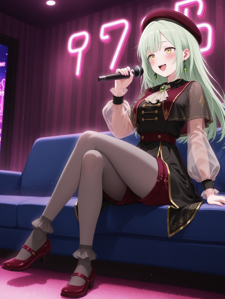 睦ちゃんそれともモーティスちゃん